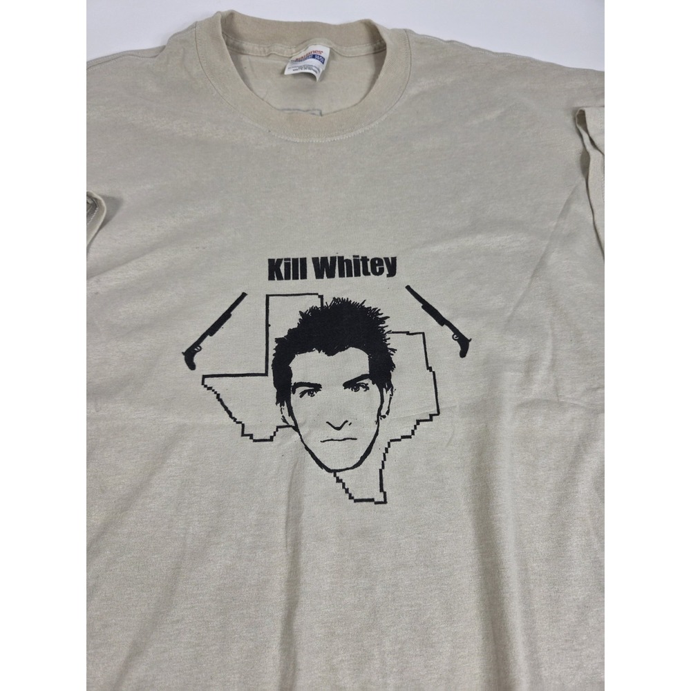 Vintage RARE Kill Whitey Band T-shirt Sz Xl  Sponsored By Thesharpies.com - Picture 2 of 9